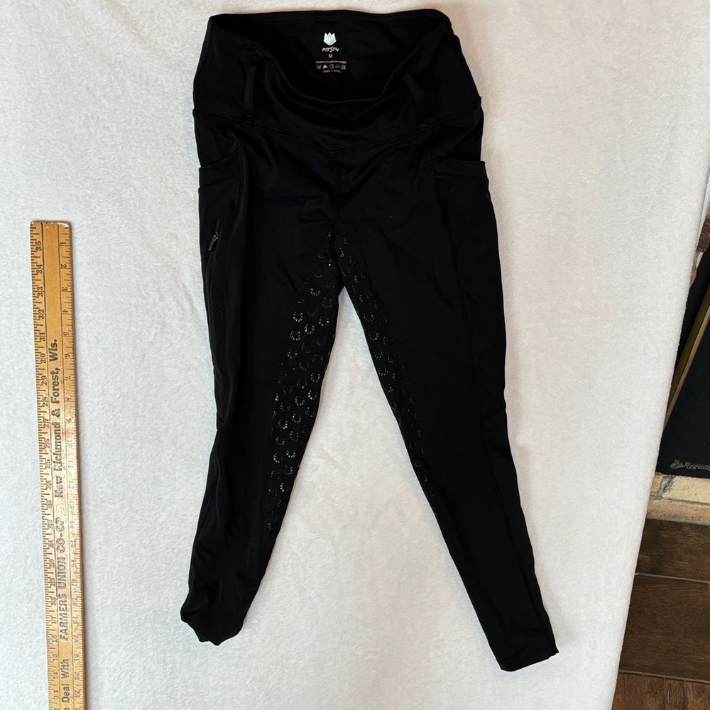 FITST4 Black Equestrian Breeches